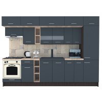 Bucatarie BIGMAR 310 A Wenge / Decor 0164